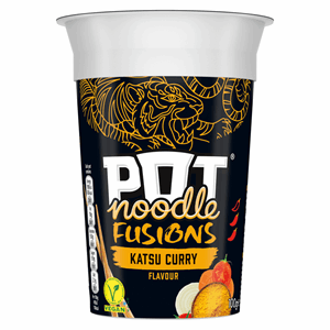 Pot Noodle Fusions Katsu Curry Instant Snack 100g Image