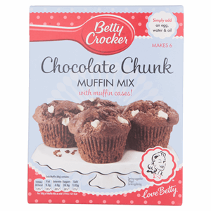 Betty Crocker Chocolate Chunk Muffin Mix 335g Image