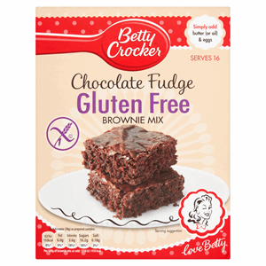 Betty Crocker Chocolate Fudge Gluten Free Brownie Mix 415g Image