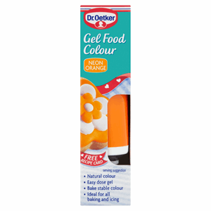 Dr Oetker Orange Gel Food Colour 15g Image