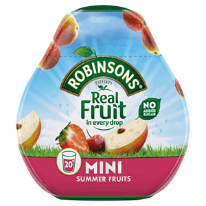 Robinsons Mini Summer Fruits On-The-Go Squash 66ml Image